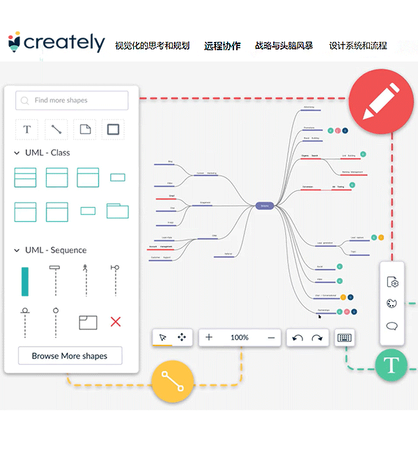 Domatters client creately