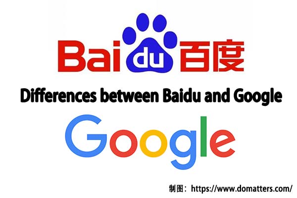 difference bewteen baidu and google