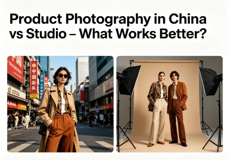 Product Content: Product Photography in China vs Studio – What Works Better?